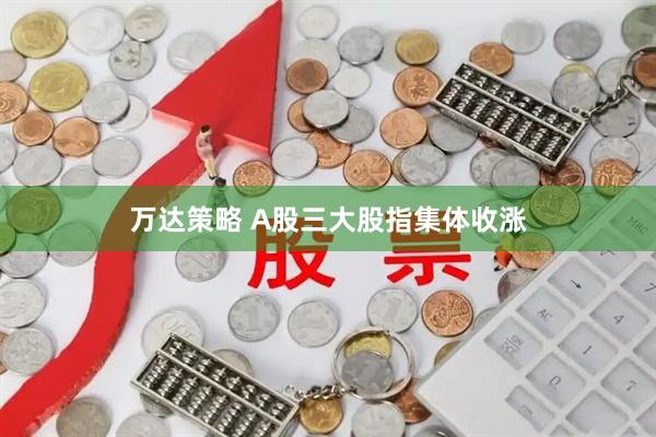 万达策略 A股三大股指集体收涨