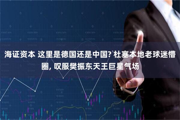 海证资本 这里是德国还是中国? 杜塞本地老球迷懵圈, 叹服樊振东天王巨星气场